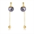 Picture of Nice Artificial Pearl Black Dangle Earrings