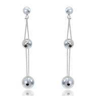 Picture of The Youthful And Fresh Style Of Platinum Plated Classic Drop & Dangle