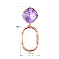 Picture of Designer Rose Gold Plated Zinc Alloy Dangle Earrings with No-Risk Return