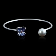 Show details for Fancy Casual Platinum Plated Fashion Bangle Show details for Fancy Casual Platinum Plated Fashion Bangle