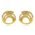 Picture of Impressive White Copper or Brass Stud Earrings with No-Risk Refund