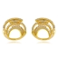 Show details for Impressive White Copper or Brass Stud Earrings with No-Risk Refund