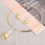 Picture of Nickel Free Rose Gold Plated Zinc Alloy Necklace and Earring Set with No-Risk Refund