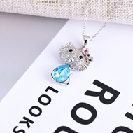 Show details for Inexpensive Platinum Plated Fashion Pendant Necklace from Reliable Manufacturer Show details for Inexpensive Platinum Plated Fashion Pendant Necklace from Reliable Manufacturer