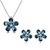 Picture of Nice Artificial Crystal White Necklace and Earring Set