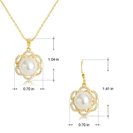 Picture of Funky Casual Zinc Alloy Necklace and Earring Set