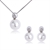 Picture of Hot Selling White Casual Necklace and Earring Set from Top Designer