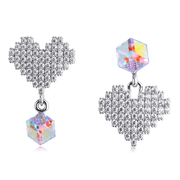 Picture of Nice Swarovski Element Simple Stud Earrings