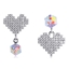 Show details for Nice Swarovski Element Simple Stud Earrings