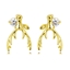Show details for Stylish Casual White Stud Earrings