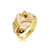 Picture of Bulk Rose Gold Plated Colorful Fashion Ring Exclusive Online