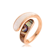 Picture of Impressive Colorful Zinc Alloy Fashion Ring with Low MOQ