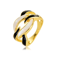 Picture of Eye-Catching Colorful Shell Fashion Ring at Unbeatable Price