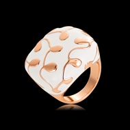 Picture of Most Popular Enamel White Fashion Ring