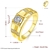 Picture of Inexpensive Gold Plated Cubic Zirconia Fashion Ring from Reliable Manufacturer