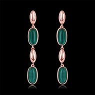 Picture of Classic Green Dangle Earrings with 3~7 Day Delivery