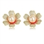 Show details for Funky Flower Casual Stud Earrings