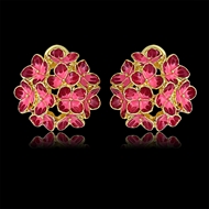 Picture of Classic Gold Plated Stud Earrings with Full Guarantee