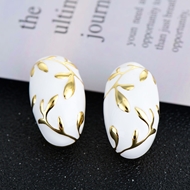 Picture of Amazing Enamel Classic Stud Earrings