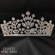 Show details for Copper or Brass Platinum Plated Crown with Beautiful Craftmanship