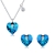 Picture of Love & Heart Zinc Alloy Pendant Necklace with Beautiful Craftmanship