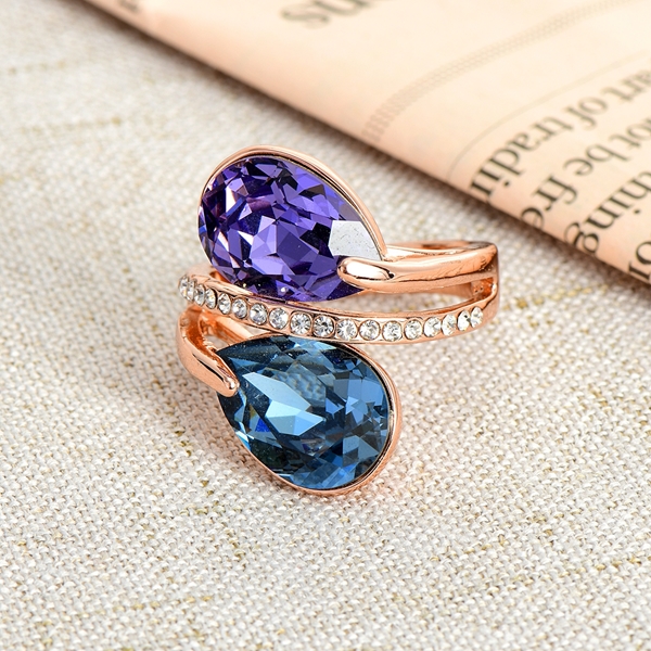 Picture of Stylish Casual Rose Gold Plated Fashion Ring