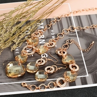 Show details for Nice Swarovski Element Yellow 3 Piece Jewelry Set Show details for Nice Swarovski Element Yellow 3 Piece Jewelry Set