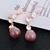 Picture of Classic Purple Dangle Earrings with Beautiful Craftmanship