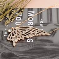 Show details for Attractive White Rose Gold Plated Pendant Necklace For Your Occasions Show details for Attractive White Rose Gold Plated Pendant Necklace For Your Occasions