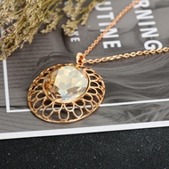 Show details for Bling Casual Yellow Pendant Necklace Show details for Bling Casual Yellow Pendant Necklace