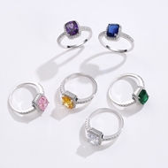 Picture of Funky Casual Cubic Zirconia Fashion Ring