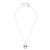 Picture of Fashion Cubic Zirconia Platinum Plated Pendant Necklace