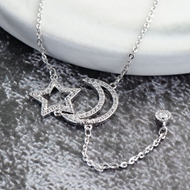 Picture of Popular Cubic Zirconia Delicate Pendant Necklace