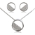 Picture of Affordable Platinum Plated Classic Necklace and Earring Set from Trust-worthy Supplier