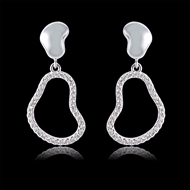 Picture of Best Cubic Zirconia Delicate Dangle Earrings