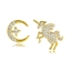Show details for Unique Cubic Zirconia Delicate Stud Earrings with Unbeatable Quality
