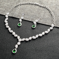 Show details for Origninal Casual Platinum Plated Necklace and Earring Set Show details for Origninal Casual Platinum Plated Necklace and Earring Set