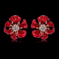 Picture of Platinum Plated Zinc Alloy Stud Earrings from Trust-worthy Supplier