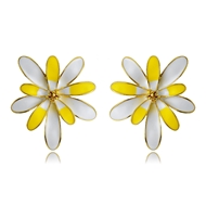 Picture of Good Quality Enamel Casual Stud Earrings