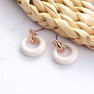 Picture of Zinc Alloy White Dangle Earrings at Great Low Price