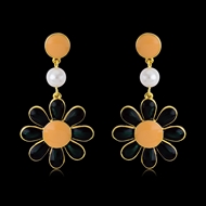 Picture of Nice Enamel Zinc Alloy Dangle Earrings