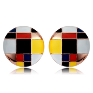 Picture of Great Enamel Zinc Alloy Stud Earrings