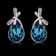 Picture of Pretty Artificial Crystal Classic Stud Earrings