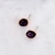 Picture of Irresistible Purple Rose Gold Plated Stud Earrings As a Gift