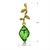 Picture of Bulk Gold Plated Green Dangle Earrings Exclusive Online