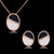 Picture of Zinc Alloy Enamel Necklace and Earring Set with Unbeatable Quality