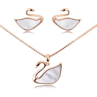 Picture of Reasonably Priced Copper or Brass Shell Necklace and Earring Set from Reliable Manufacturer