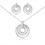 Show details for Copper or Brass Shell Necklace and Earring Set with Member Discount