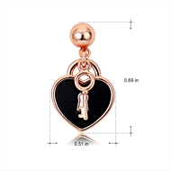 Picture of Hot Selling Rose Gold Plated Casual Dangle Earrings From Reliable Factory