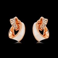 Picture of Rose Gold Plated Classic Stud Earrings Online Shopping